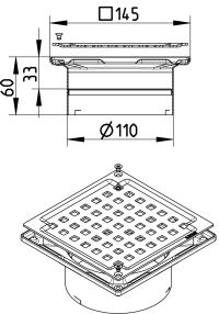 Line Drawing - Upper part-No membrane-145