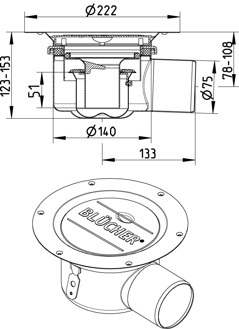 Line Drawing - MULTI lower part