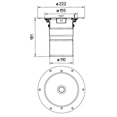 Line Drawing - Rodding eye-Vinyl-155