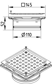 Line Drawing - Upper part-No membrane-145