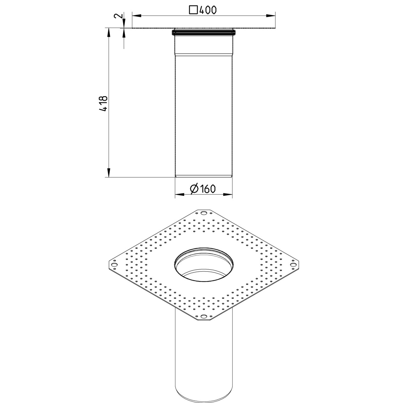 Line Drawing - Lower part-bitumen