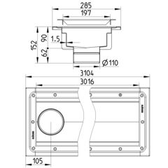 Line Drawing - Channel-Vinyl