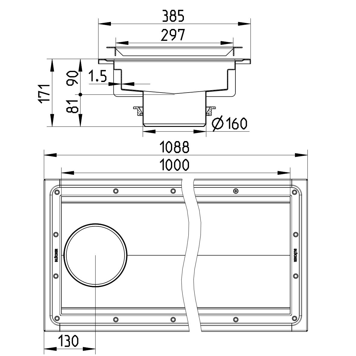 Line Drawing - Channel-Vinyl