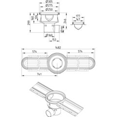 Line Drawing - Channel-No membrane