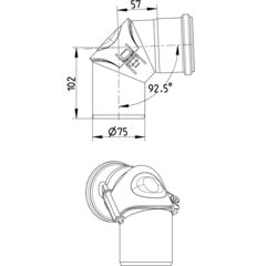 Line Drawing - Bend-87.5-access