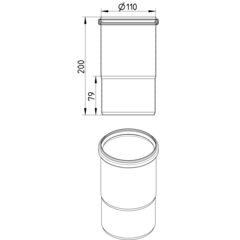 Line Drawing - Expansion socket